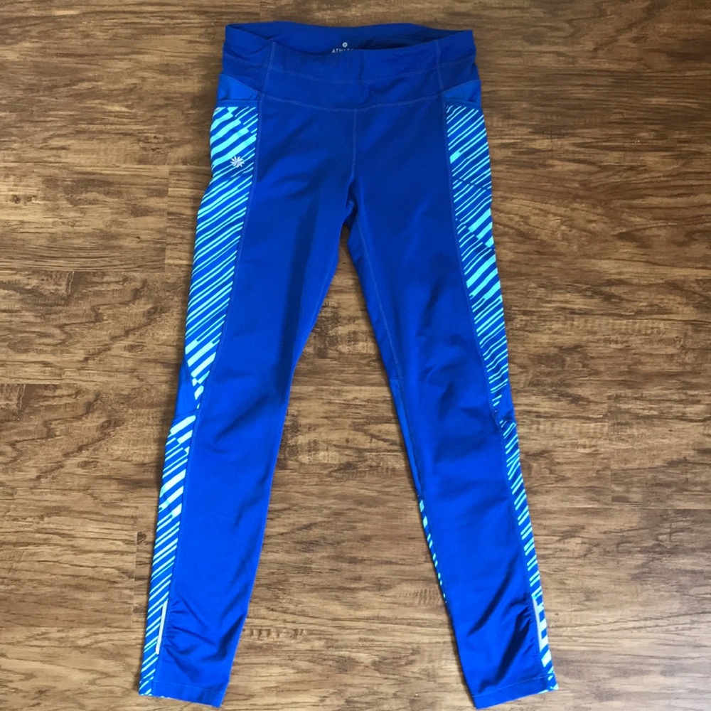 Blue athletic tights by athleta